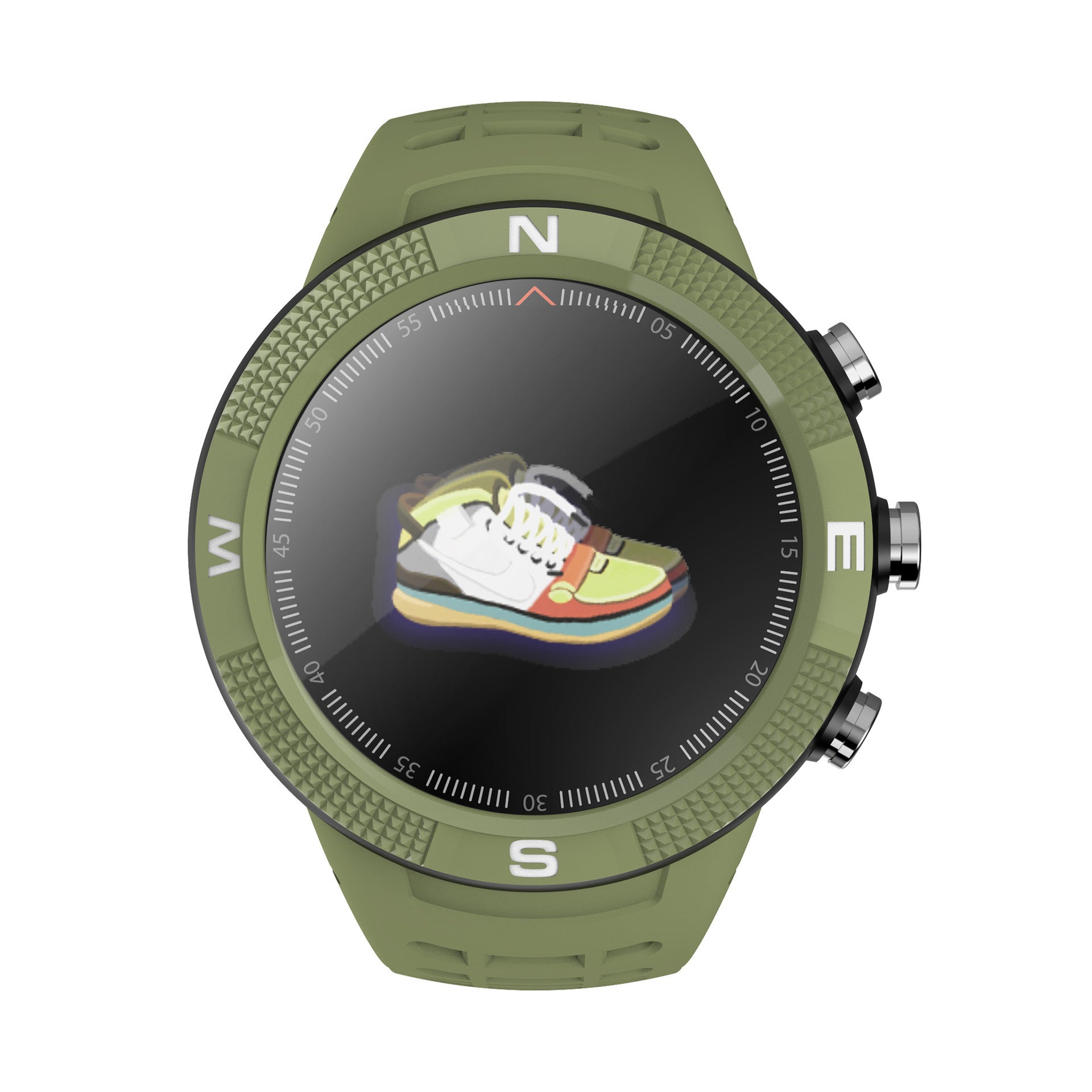 F18 Multi-Function Smartwatch – OLED, Health & Sleep Tracking