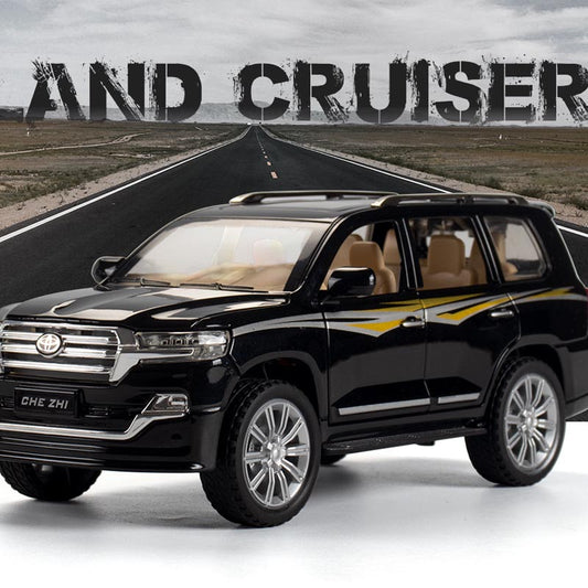 1:24 Scale Alloy Pull-Back Off-Road Car Model with Sound & Light