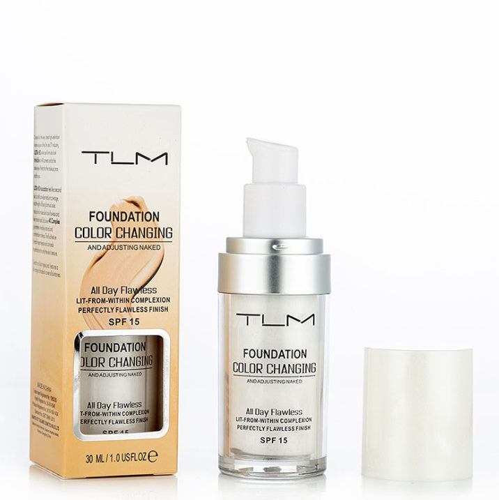 Colour-Changing Foundation