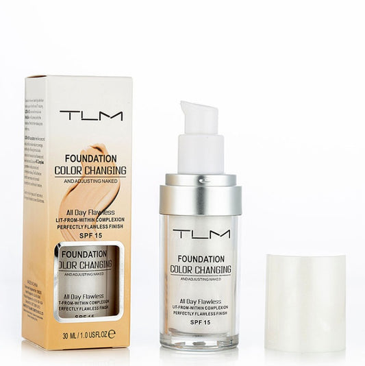 Colour-Changing Foundation