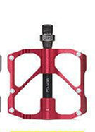 Aluminium-Magnesium Carbon Bearing Bicycle Pedals – M86C MTB & R87C Road Black, Red & Silver
