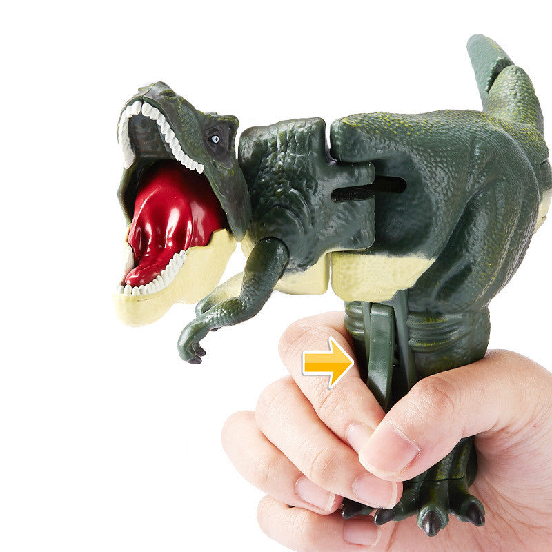 Push-Down Decompression Dinosaur Toy - Kids Fidget Toy Ages 4-6