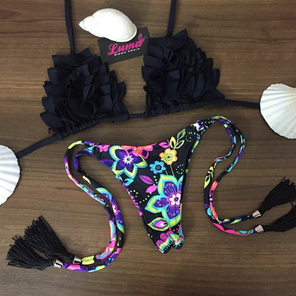 Women's Brazilian-Cut Bikini Set | Sexy Two-Piece Swimwear