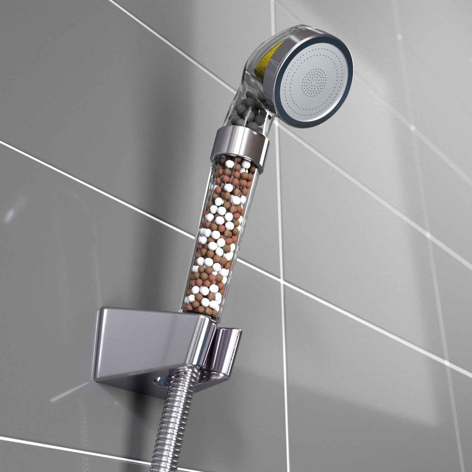 Vitamin C Aromatherapy Shower Head – High Pressure Filtered Shower with Lemon Scent