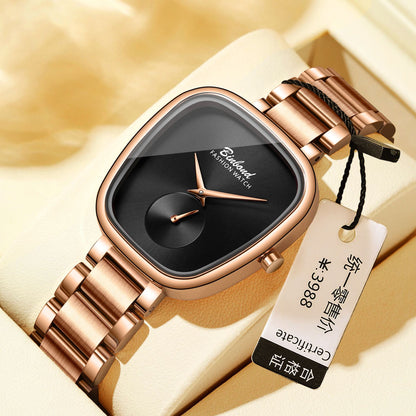 Women's Stainless Steel Quartz Watch | Water Resistant | 34mm