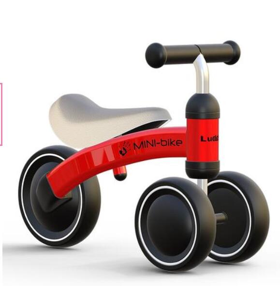 Children's Balance Twist Car – Baby Walker Scooter S-Frame Leather Seat