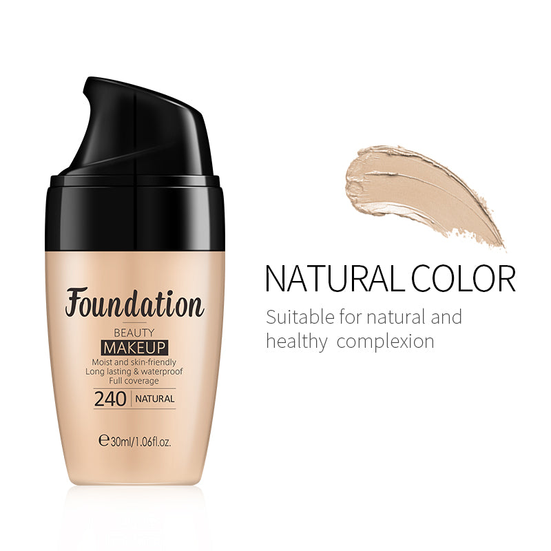 Liquid Foundation & Concealer – Moisturising Natural Finish 3 Shades