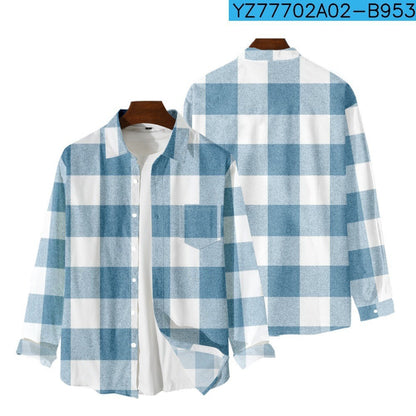 Men's Graphic Print Pullover Shirt – Relaxed Loose Fit | S–6XL