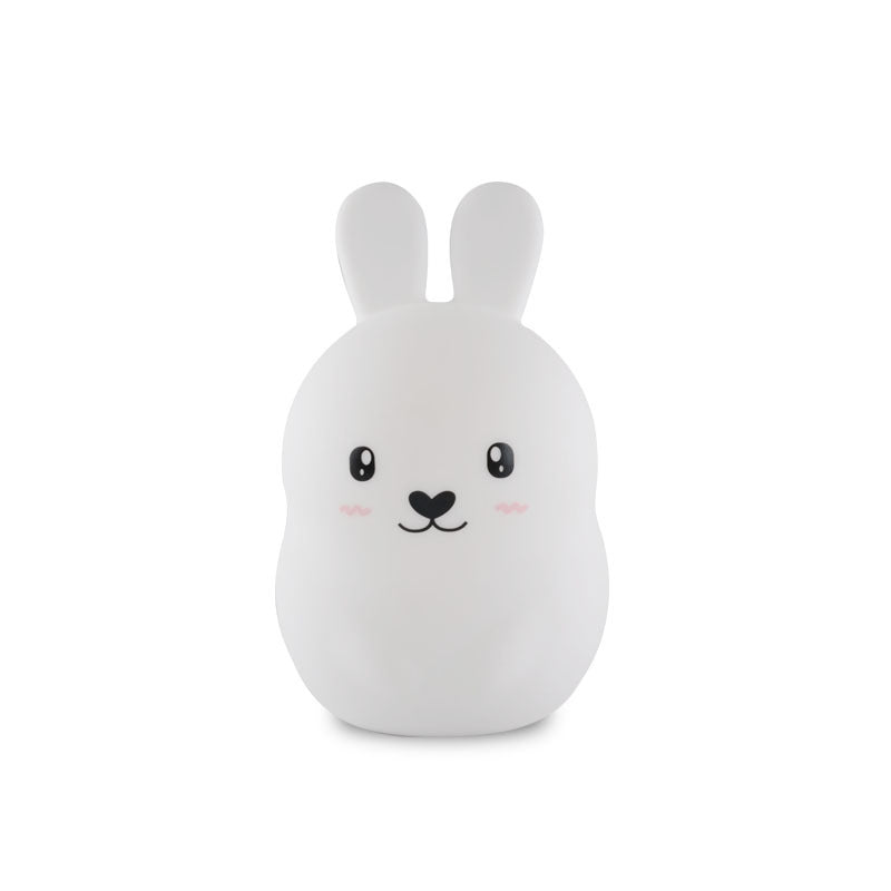 Cartoon Rabbit LED Night Light - Touch Sensor, 9 Colours