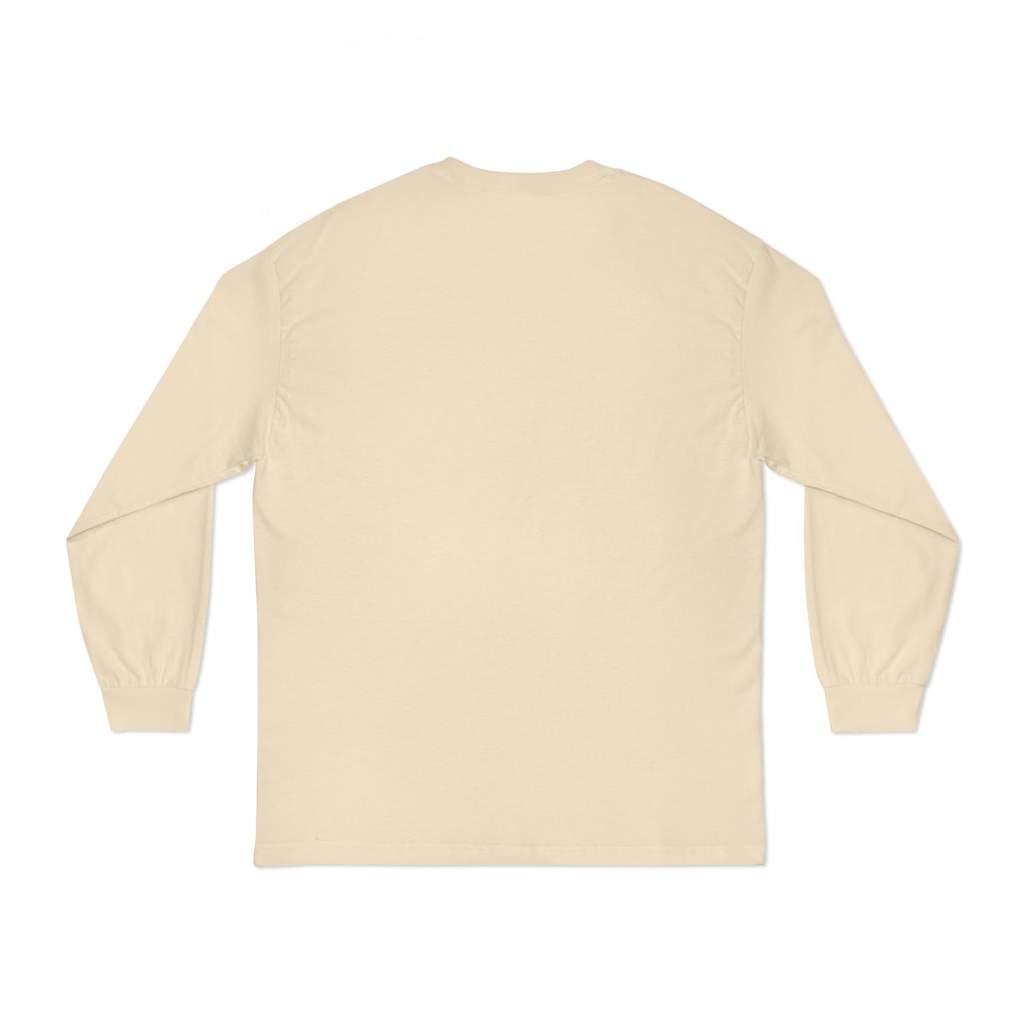 'Good Vibes Only' Long Sleeve Tee | Minimalist White & Gold
