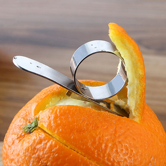 Stainless Steel Ring Citrus Peeler