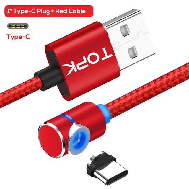 Magnetic USB Charging Cable | Micro, Lightning & USB-C | 1m & 2m
