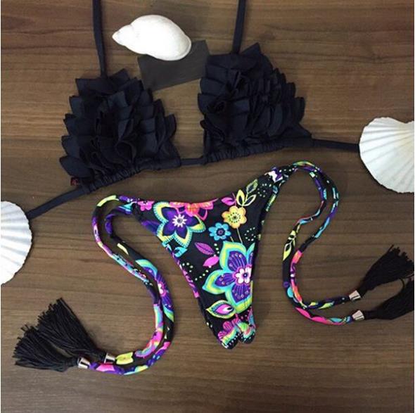 Women's Brazilian-Cut Bikini Set | 4 Colours, Sizes S–L