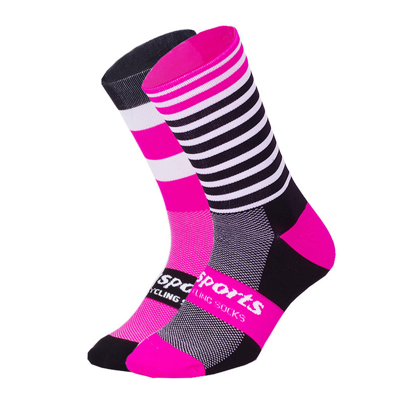 Nylon Cycling & Running Socks 11 Colours S & L