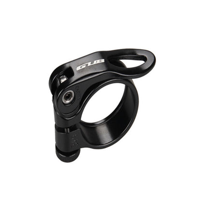 GUB Lightweight Bicycle Seat Tube Clamp – CX-18 31.8mm & CX-49 34.9mm Titanium, Black & Red