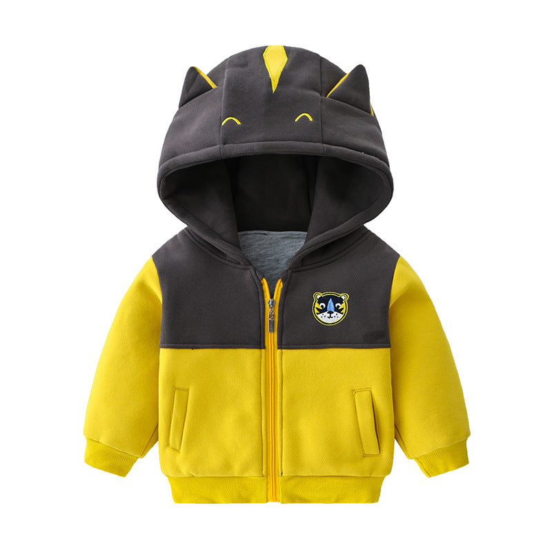 Children's Padded Cotton Hooded Jacket | Lightweight Kids Coat