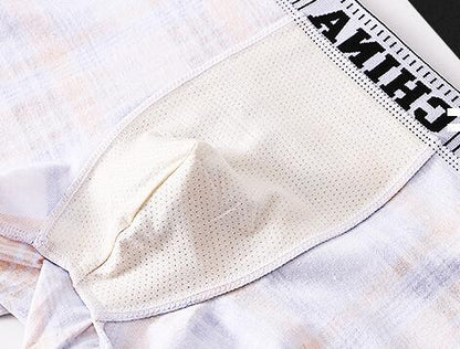 Men's Cotton Boxer Briefs – Breathable Solid Colour Underwear