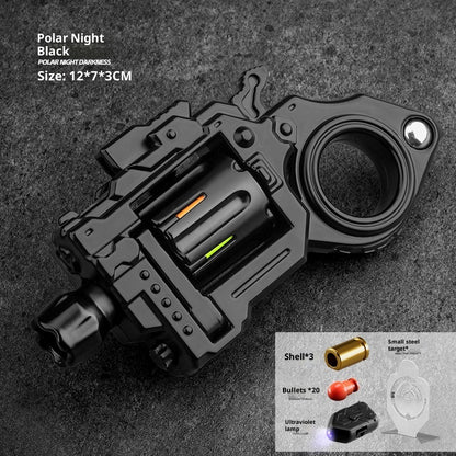 Mini Alloy Soft Bullet Decompression Toy Gun