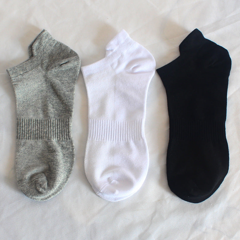 Men's Sports Mesh Socks 3-Pack | Breathable Cotton
