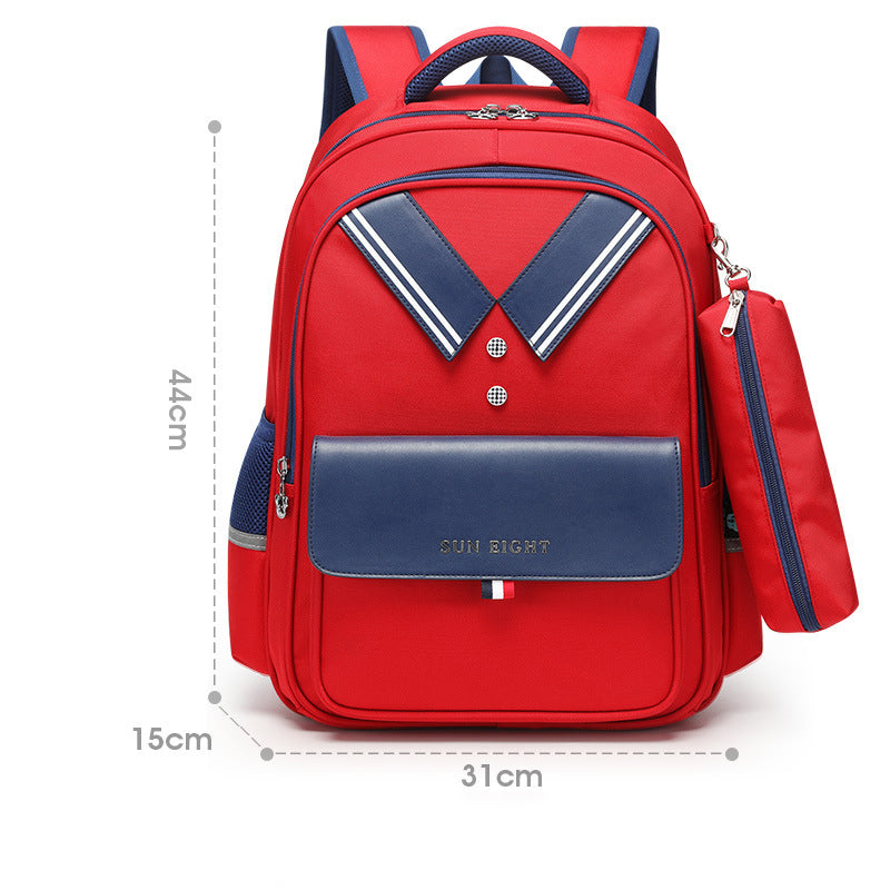 Kids' Unisex Waterproof School Backpack 36–55L – Korean Style