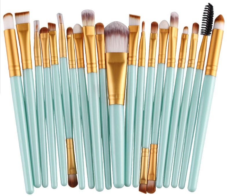 Dual-Tone Makeup Brush – Loose Powder, Blush & Eyeshadow