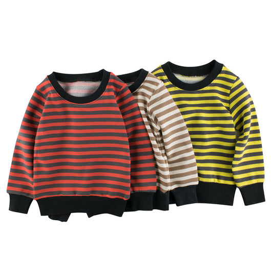 Children's Cotton Blend Pullover Sweatshirt | Boys & Girls Casual Top