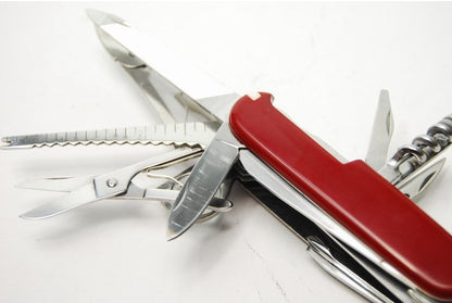 20-in-1 Stainless Steel Multi-Tool Pocket Knife – 91mm EDC Folding Knife Pliers, Saw & Scissors