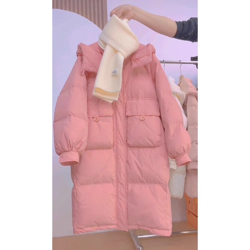 Women's Padded Cotton Jacket - Long Sleeve Winter Coat