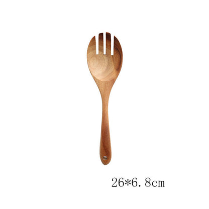 Natural Wood Kitchen Utensil Set | 2, 4, 7 & 8-Piece Sets