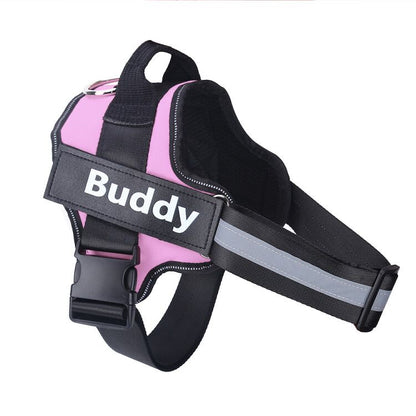 No-Pull Reflective Dog Harness | Adjustable Nylon Vest Puppy to XXL