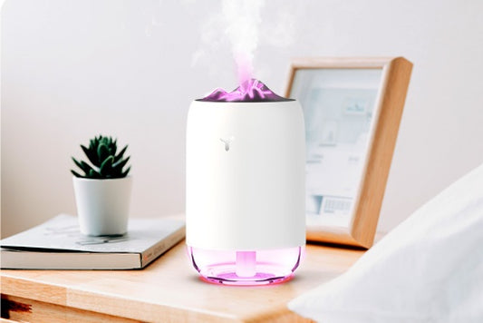 Mini USB Ultrasonic Humidifier with Night Light
