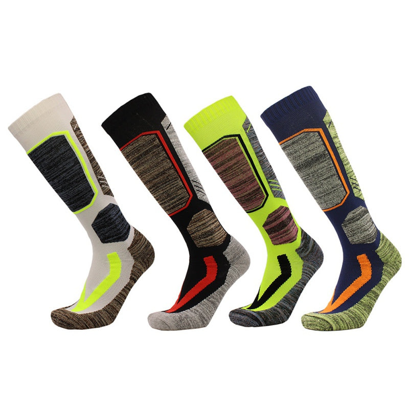 Men's Jacquard Outdoor Climbing Socks – Breathable Deodorant Winter Sports