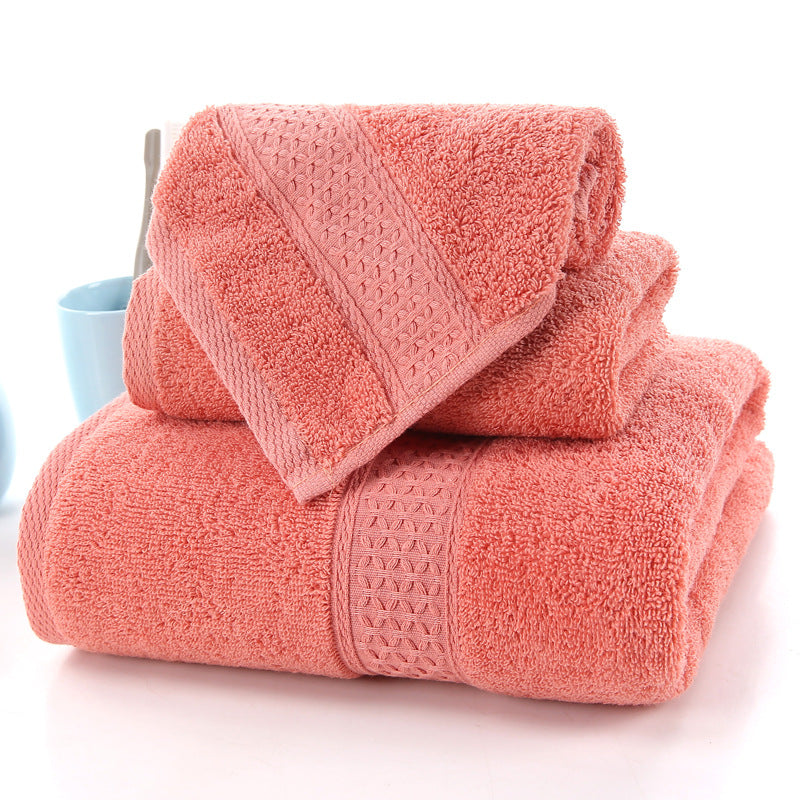Long-Staple Cotton Towel Set | Absorbent Jacquard Towels | JParker