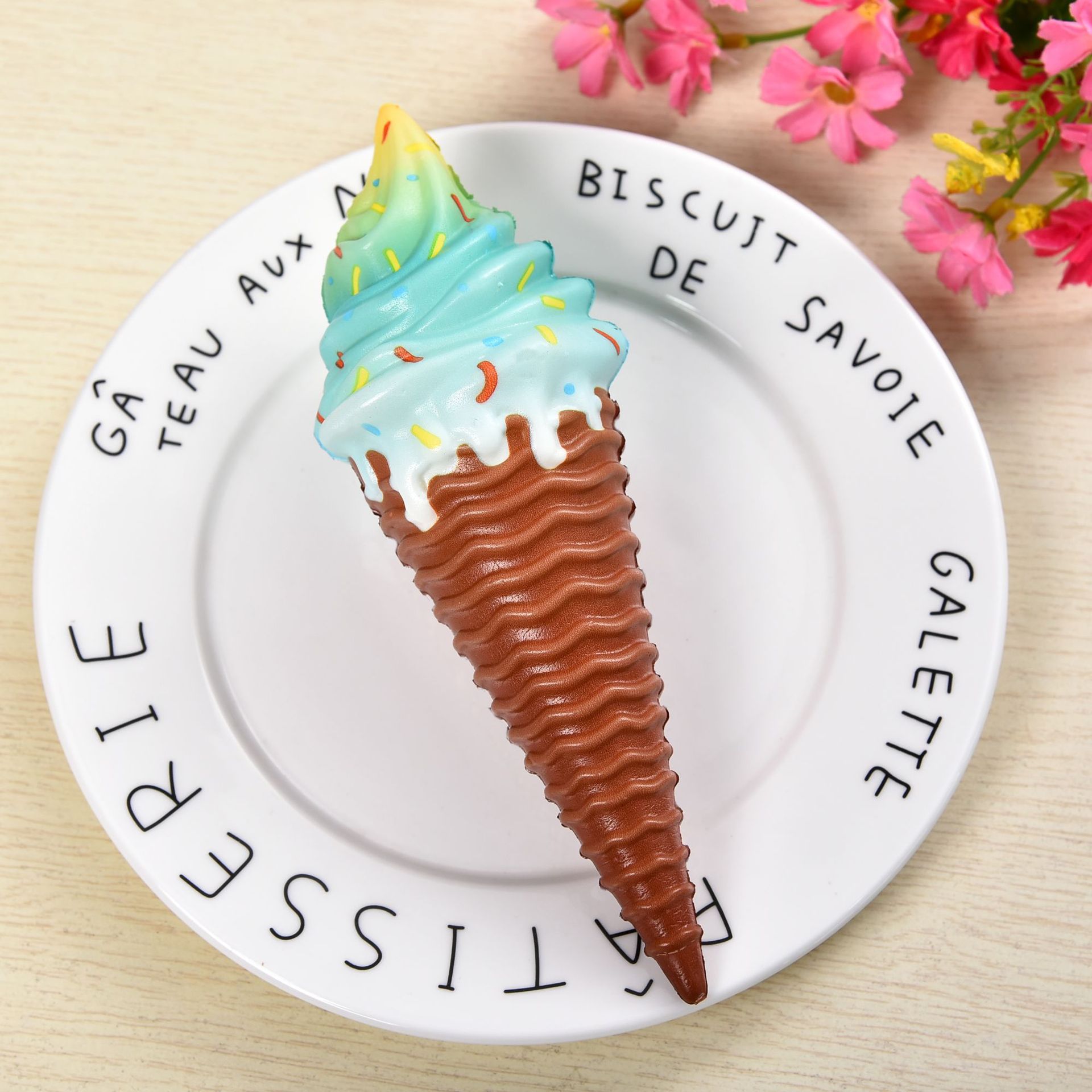 Ice Cream Slow-Rise Decompression Squeeze Toy