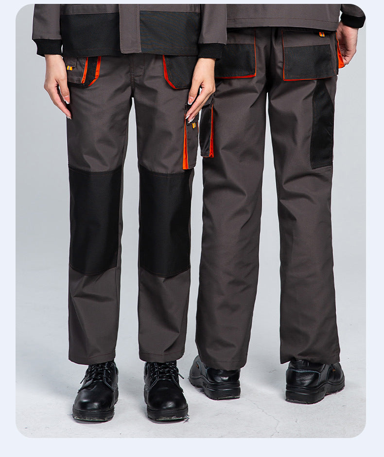 Men's Multi-Pocket Cargo Trousers | Dark Gray Workwear