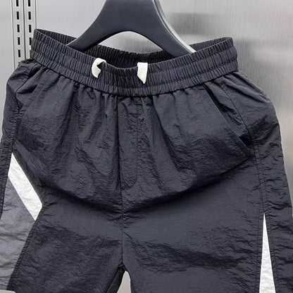 Men's Striped Casual Shorts | Loose Fit Drawstring M-4XL