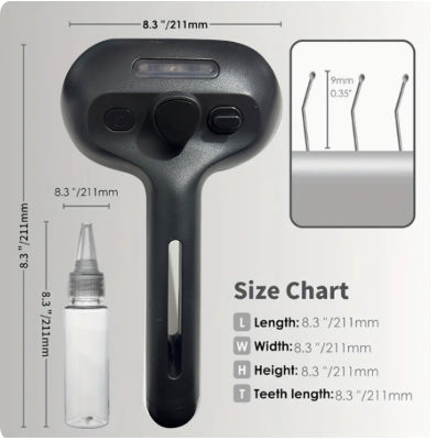 USB Rechargeable Self-Cleaning Pet Slicker Brush | Built-In Misting Spray