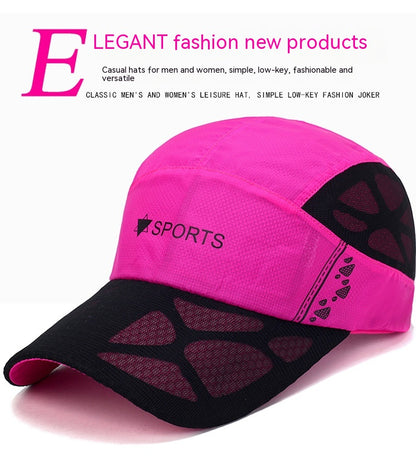 Breathable Adjustable Baseball Cap - Cotton Sports Cap