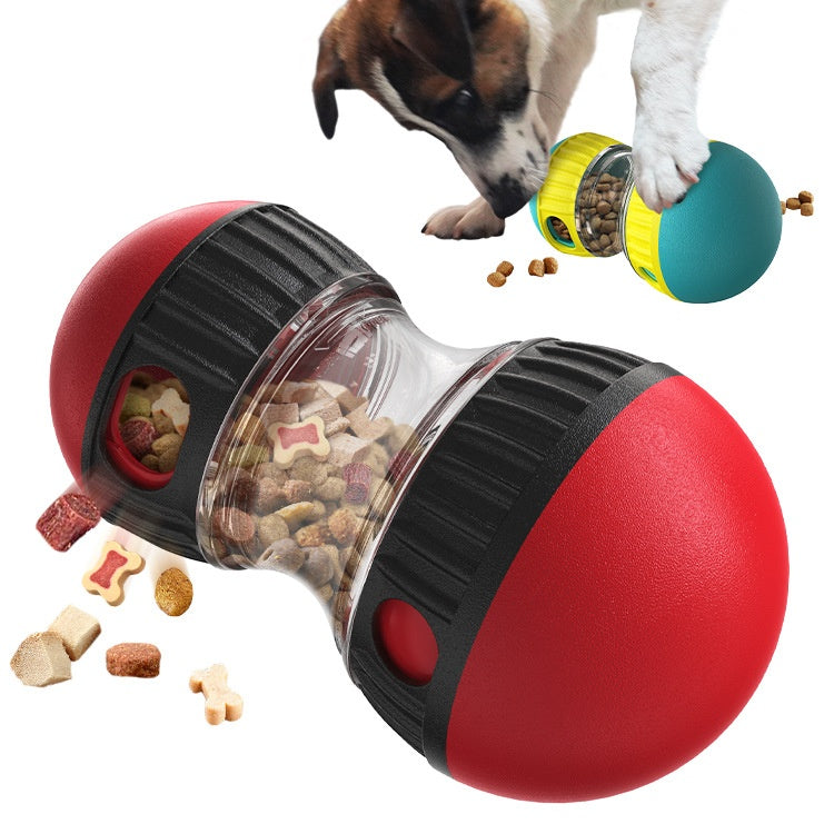 Treat-Dispensing Dog Tumbler Toy | Adjustable Puzzle Feeder for Dogs
