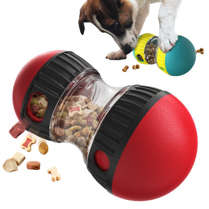 Treat-Dispensing Dog Tumbler Toy | Adjustable Puzzle Feeder for Dogs