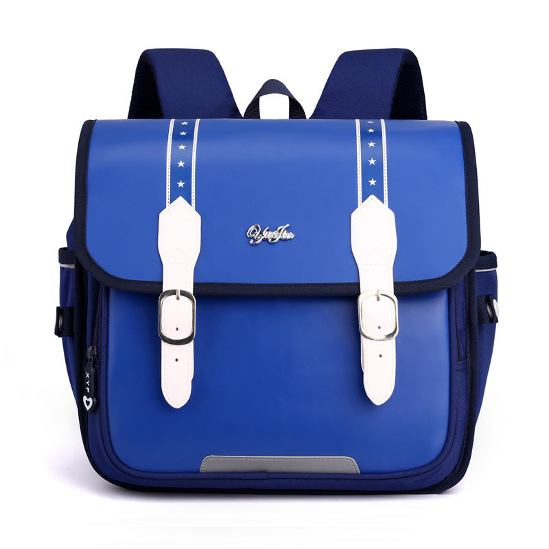 Kids' Ultra-Light Nylon School Backpack – Breathable & Burden-Reducing