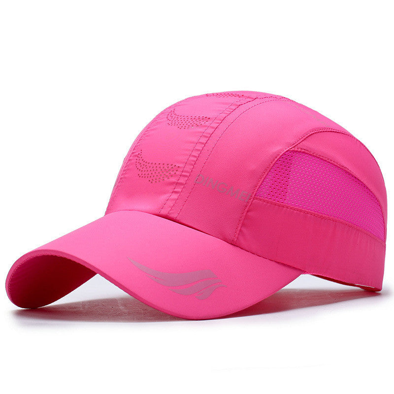Breathable Quick-Dry Baseball Cap with Wing Embroidery