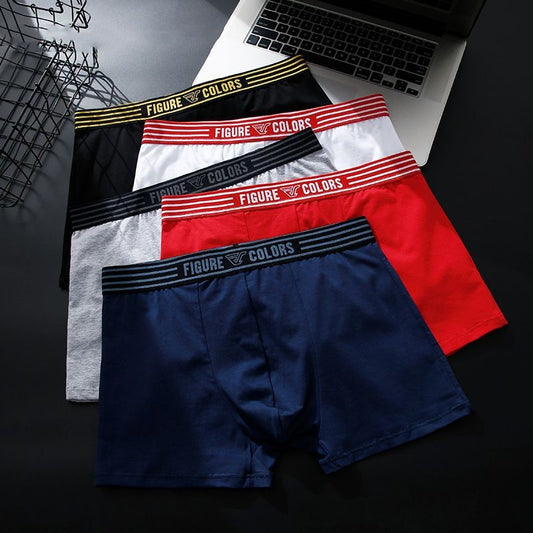 Men's Cotton Breathable Boxer Shorts