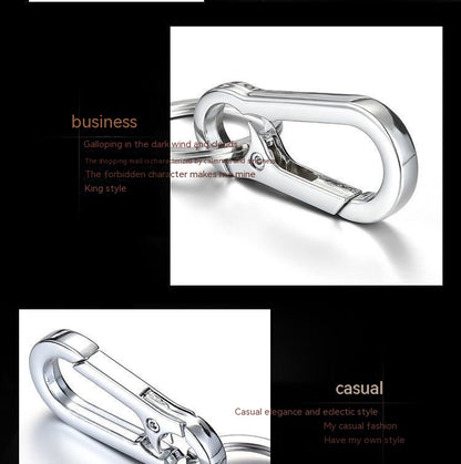 Zinc Alloy Belt Clip Keychain | Minimalist Everyday Carry