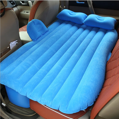 Inflatable Car Bed – Flocked, Universal 5-Seater Fit, 8 Colours