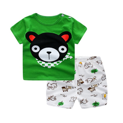 Animal Character Baby 2-Piece Clothing Set | Sizes 73–110cm