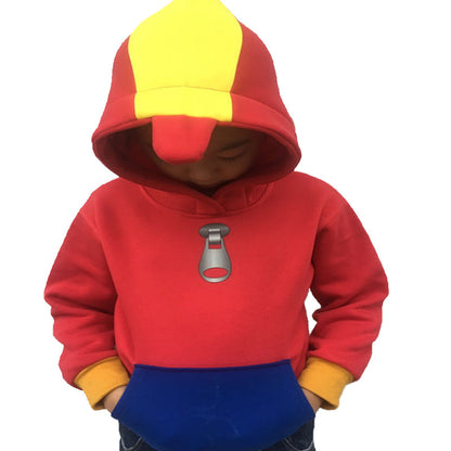 Children's Printed Sports Leisure Sweatshirt | Polyester Kids Pullover