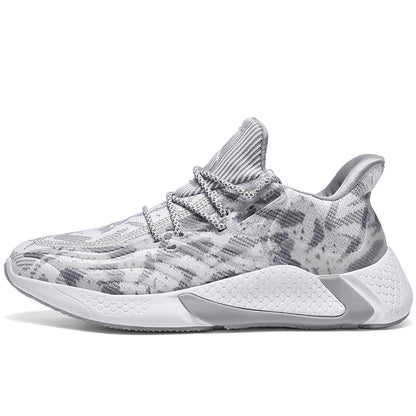 Men's Lightweight Running Trainers – Breathable Mesh Sports Shoes