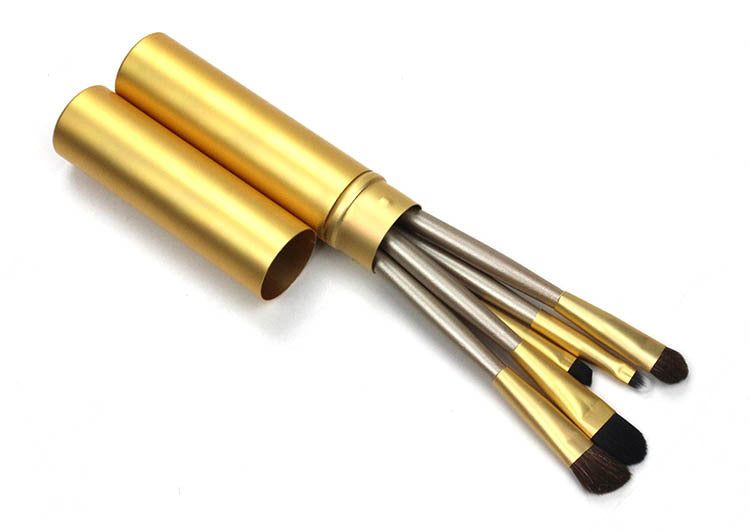 5-Piece Travel Mini Eye Makeup Brush Set