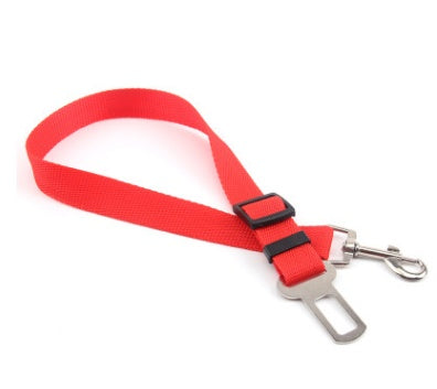 Pet Car Seat Belt Safety Lead | Adjustable Nylon Dog Travel Tether